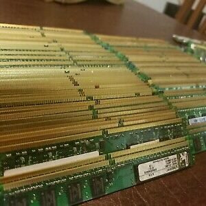 COMPUTER GOLD FINGER RAM SCRAP