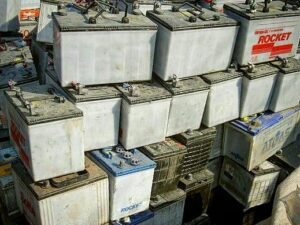 Drained Lead Acid Battery Scrap