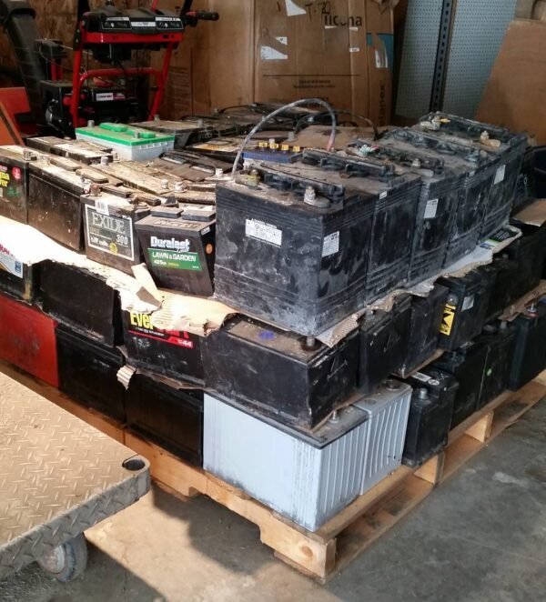 Drained Lead Acid Battery Scrap